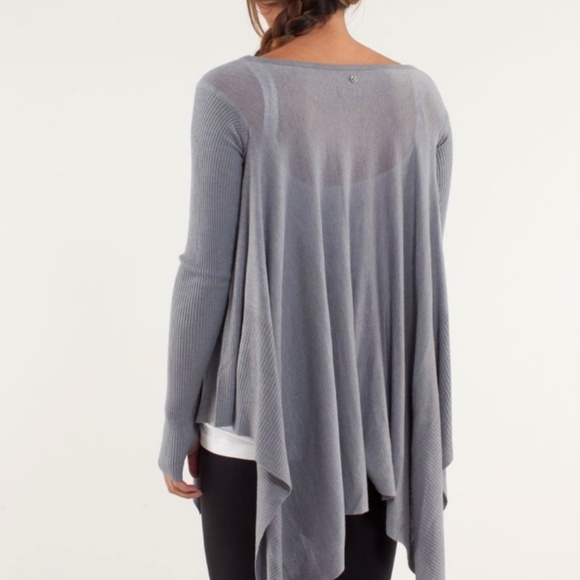 LULULEMON Enlightened Pullover Sweater in Heathered Fossil Sz S - Picture 3 of 10